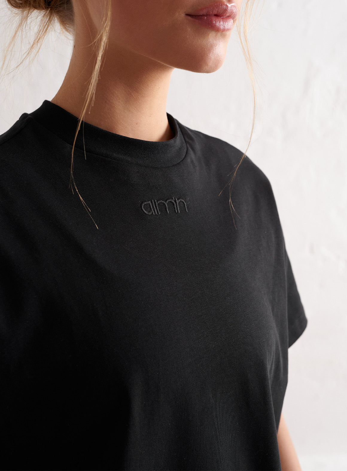 Co Activewear - Black Boyfriend T-shirt third image