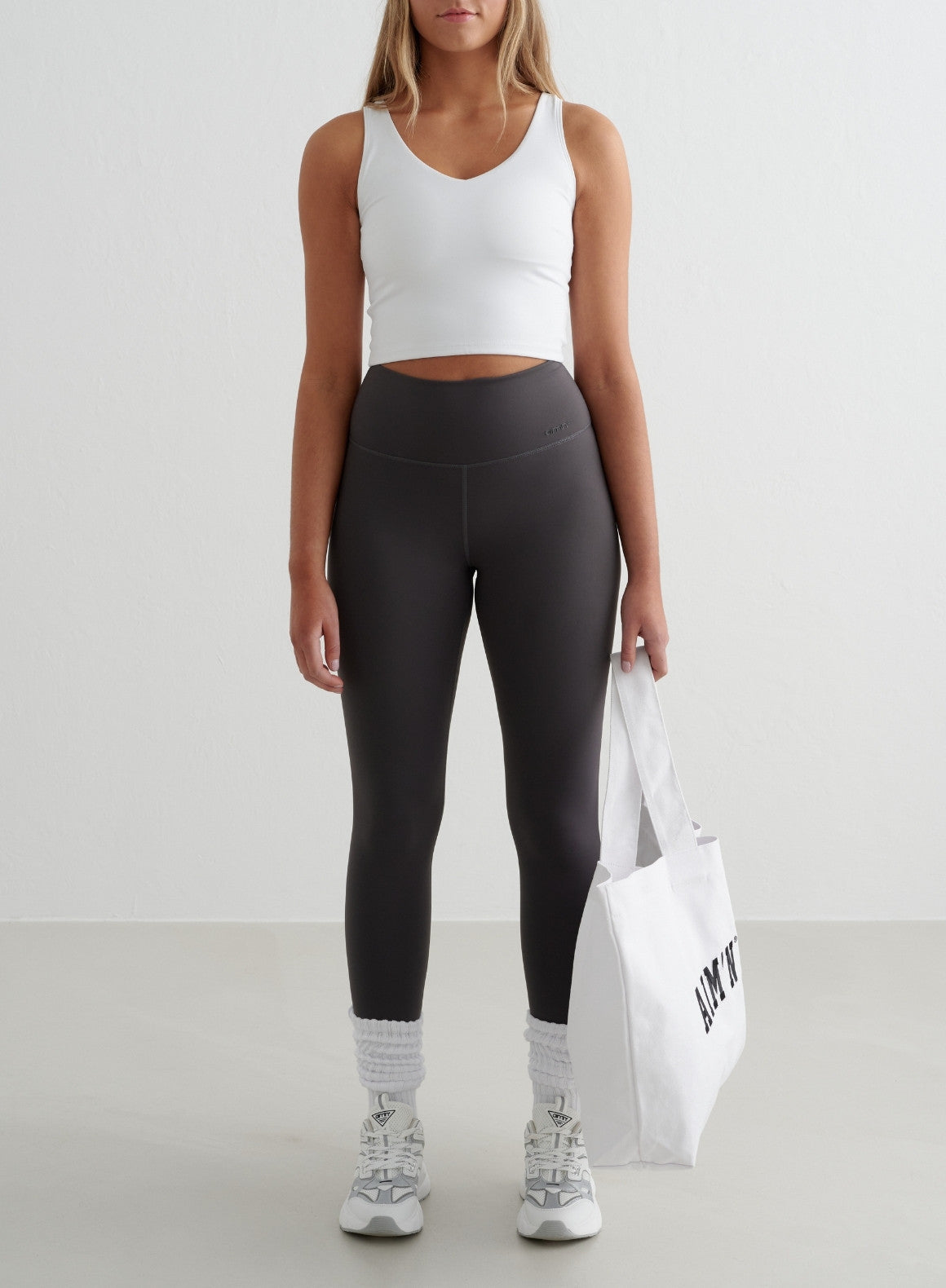 Co Activewear - White Sense Bralette fourth image
