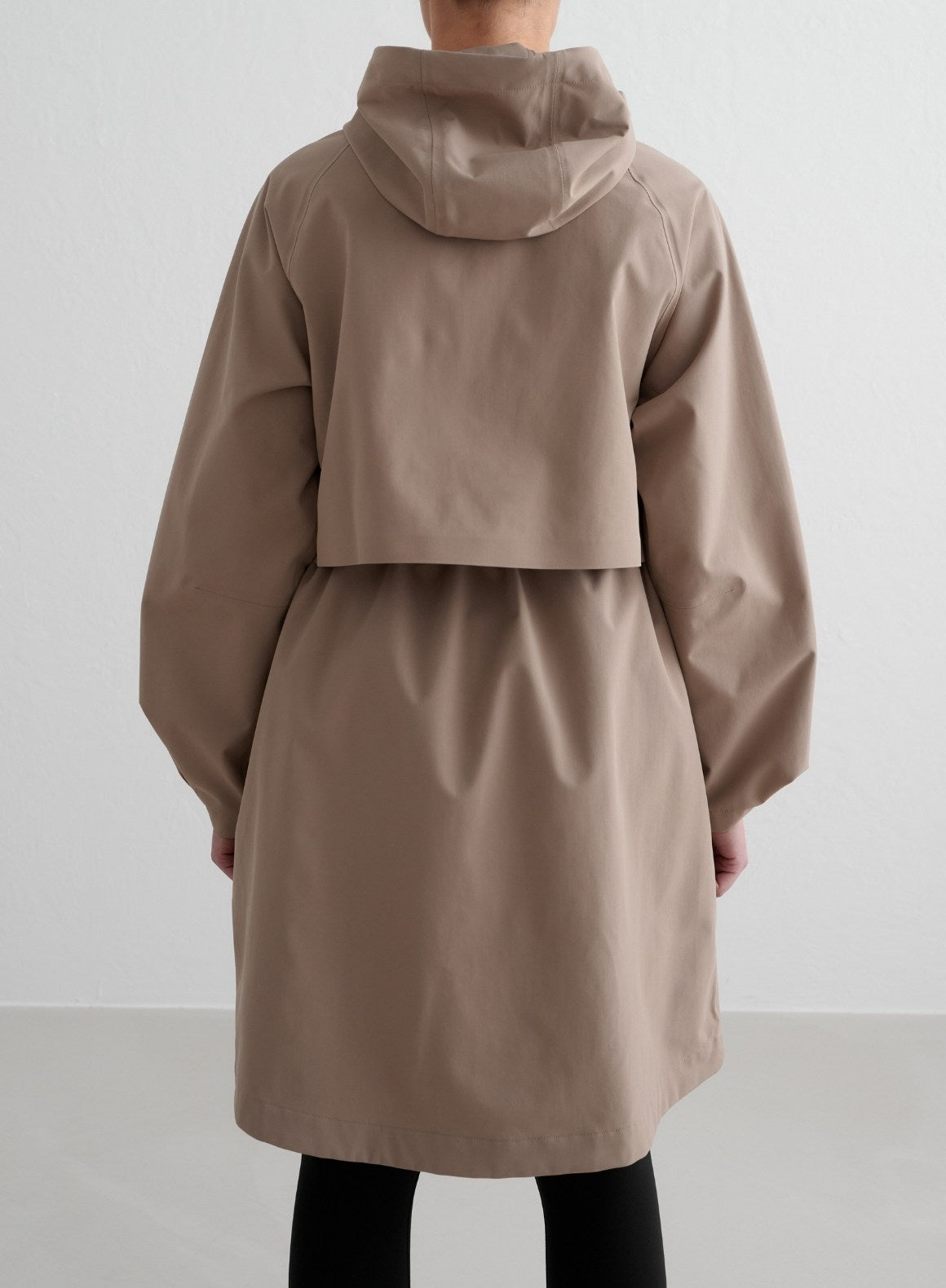 Co Activewear - Espresso Waterproof Parka fourth image