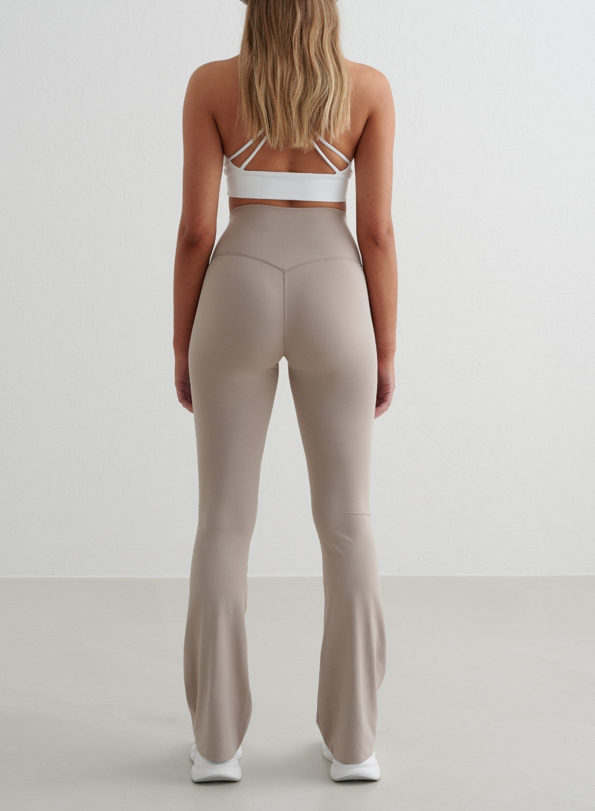 Co Activewear - Dark Clay Sense Flare Tights third image