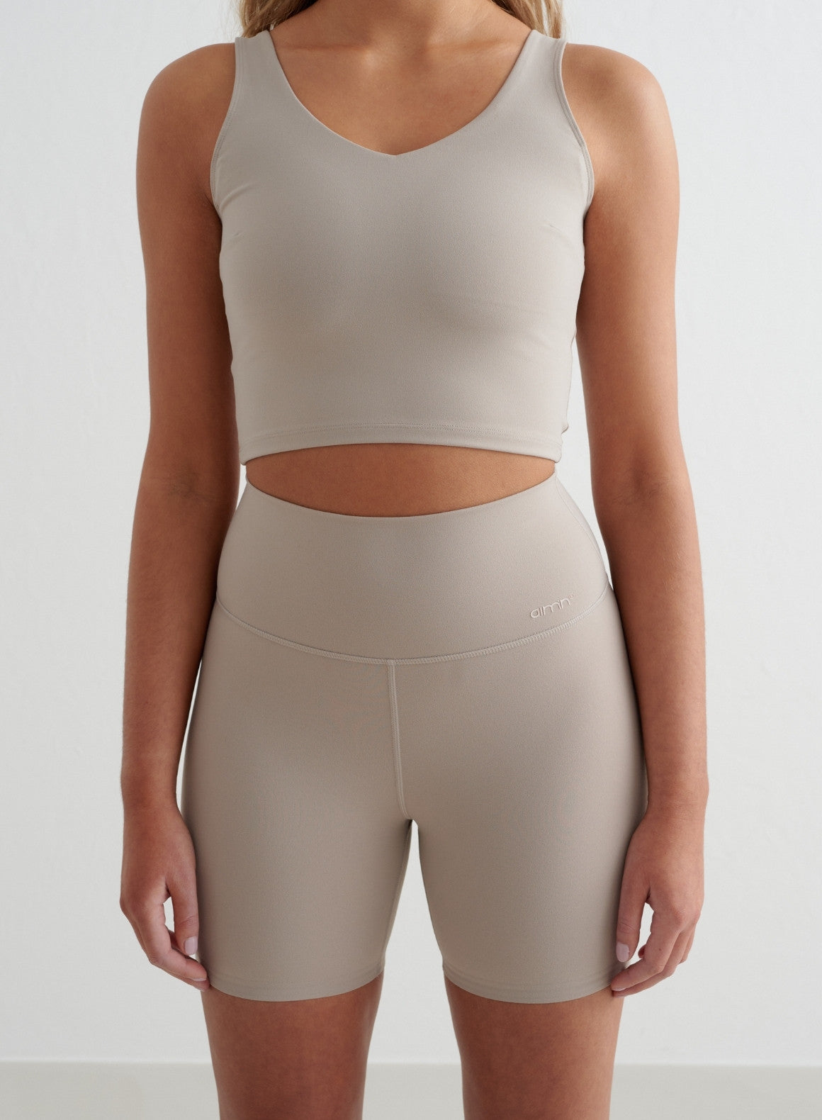 Co Activewear - Dark Clay Sense Midi Biker Shorts third image