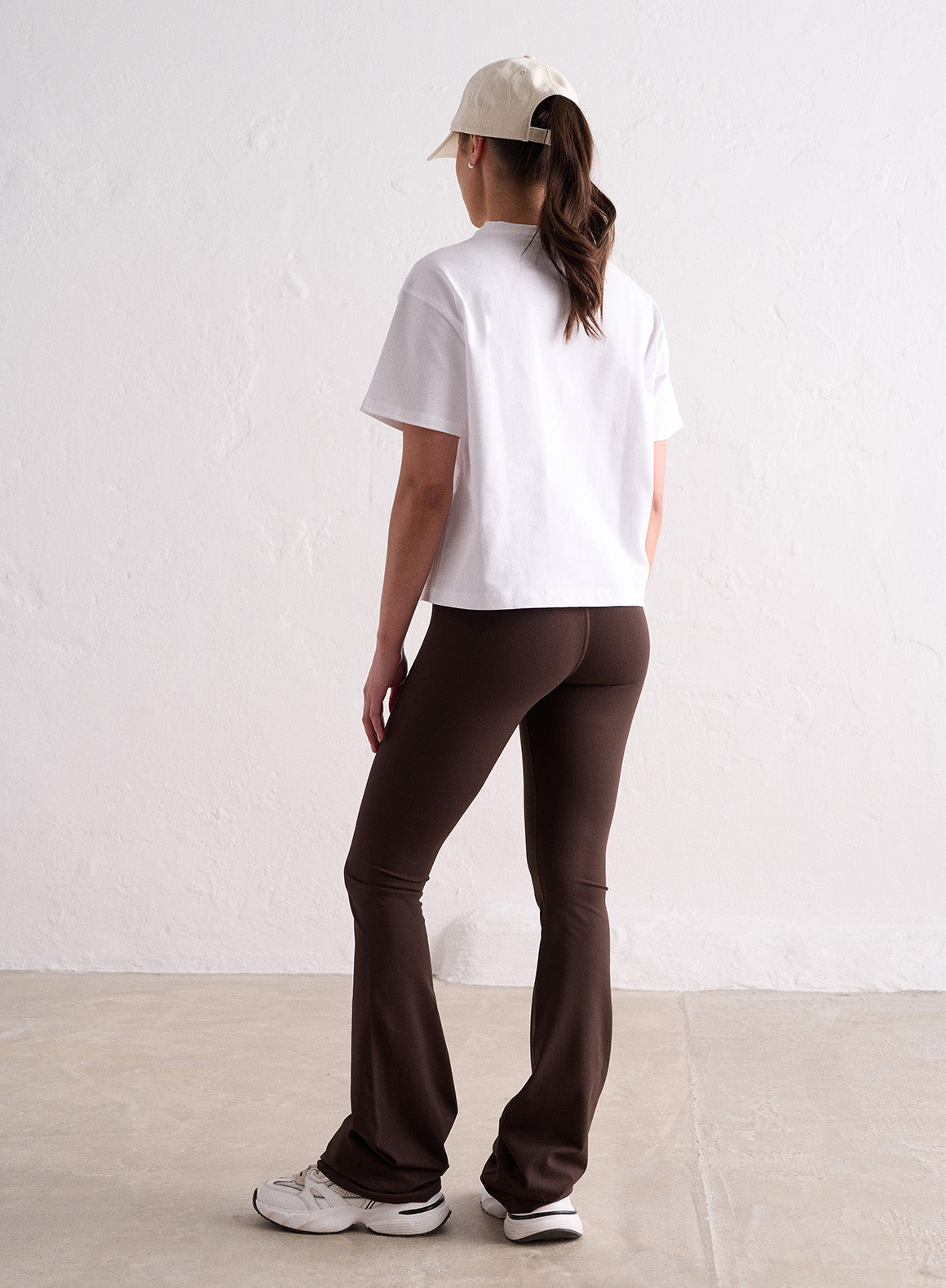 Co Activewear - White Boxy T-shirt fourth image