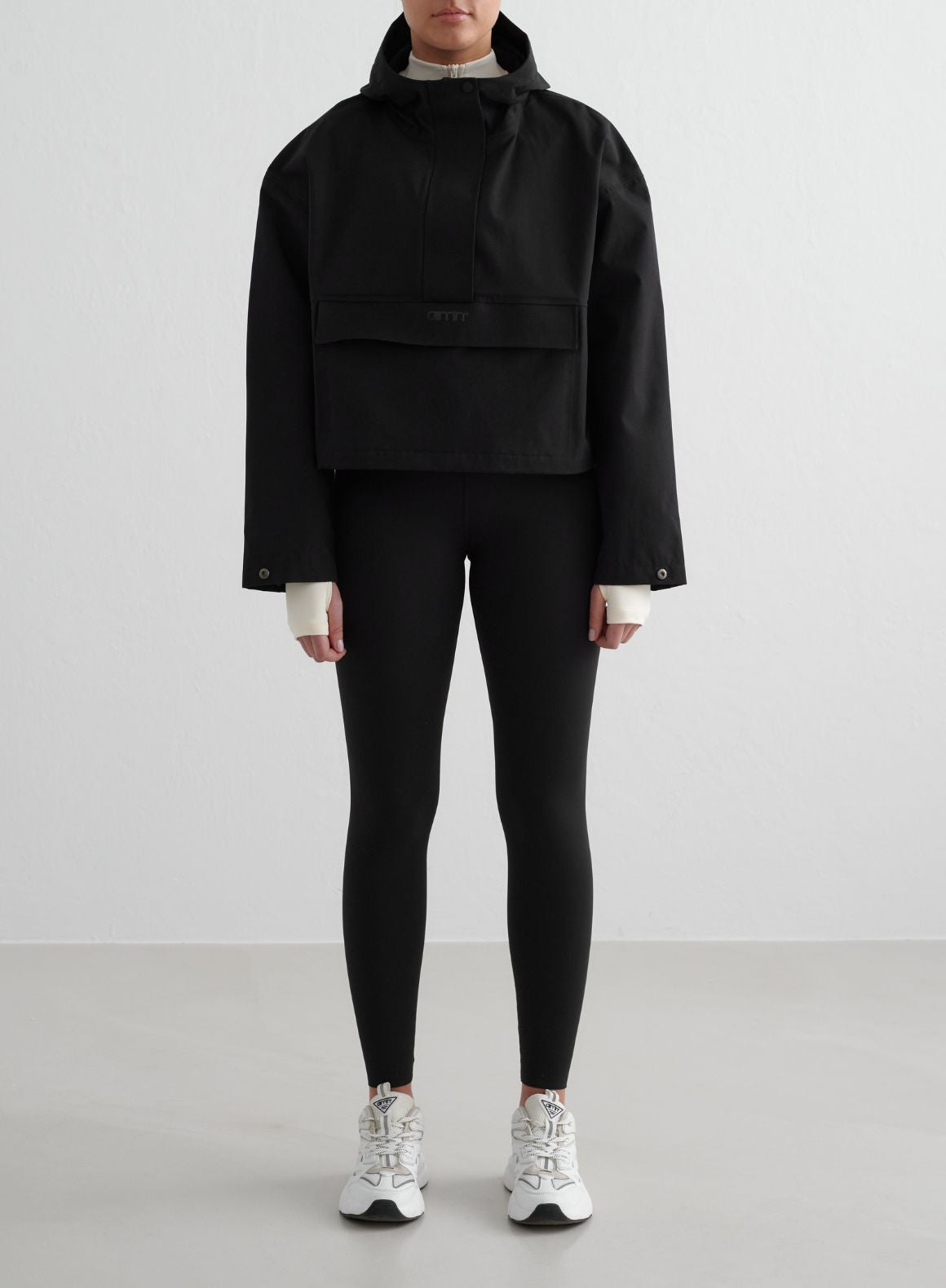Co Activewear - Black Cropped Waterproof Anorak secondary image