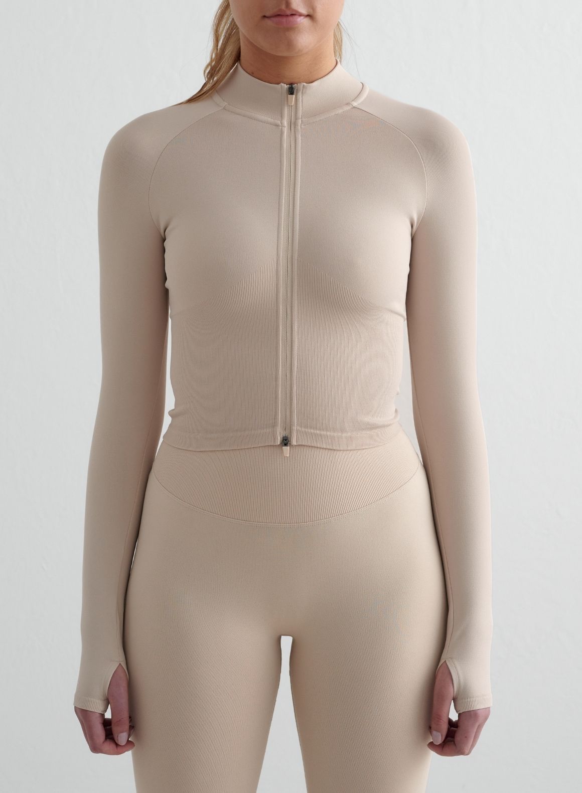 Co Activewear - Clay Shape Seamless Zip Jacket secondary image