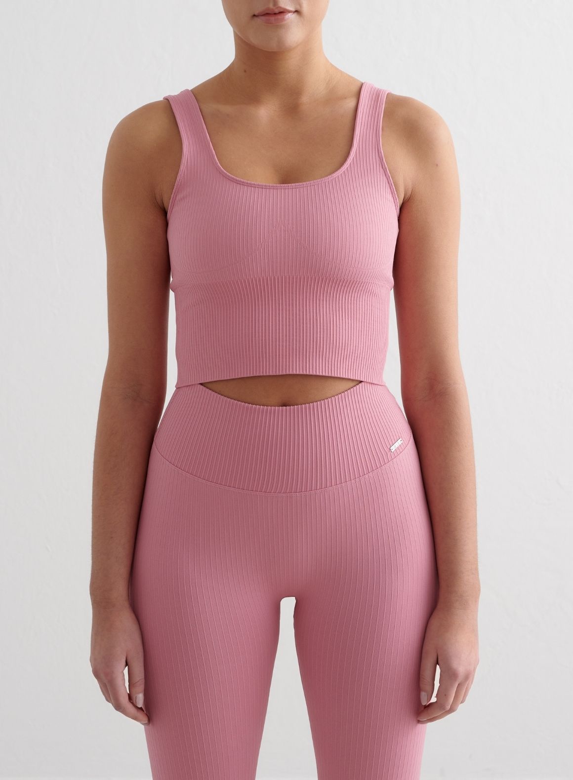 Co Activewear - Desert Rose Ribbed Seamless Shaping Bralette secondary image