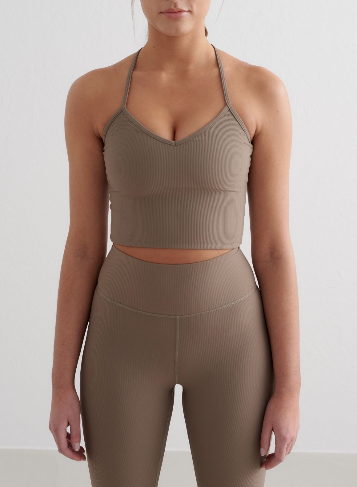 Co Activewear - Nougat Ribbed Performance Bralette secondary image