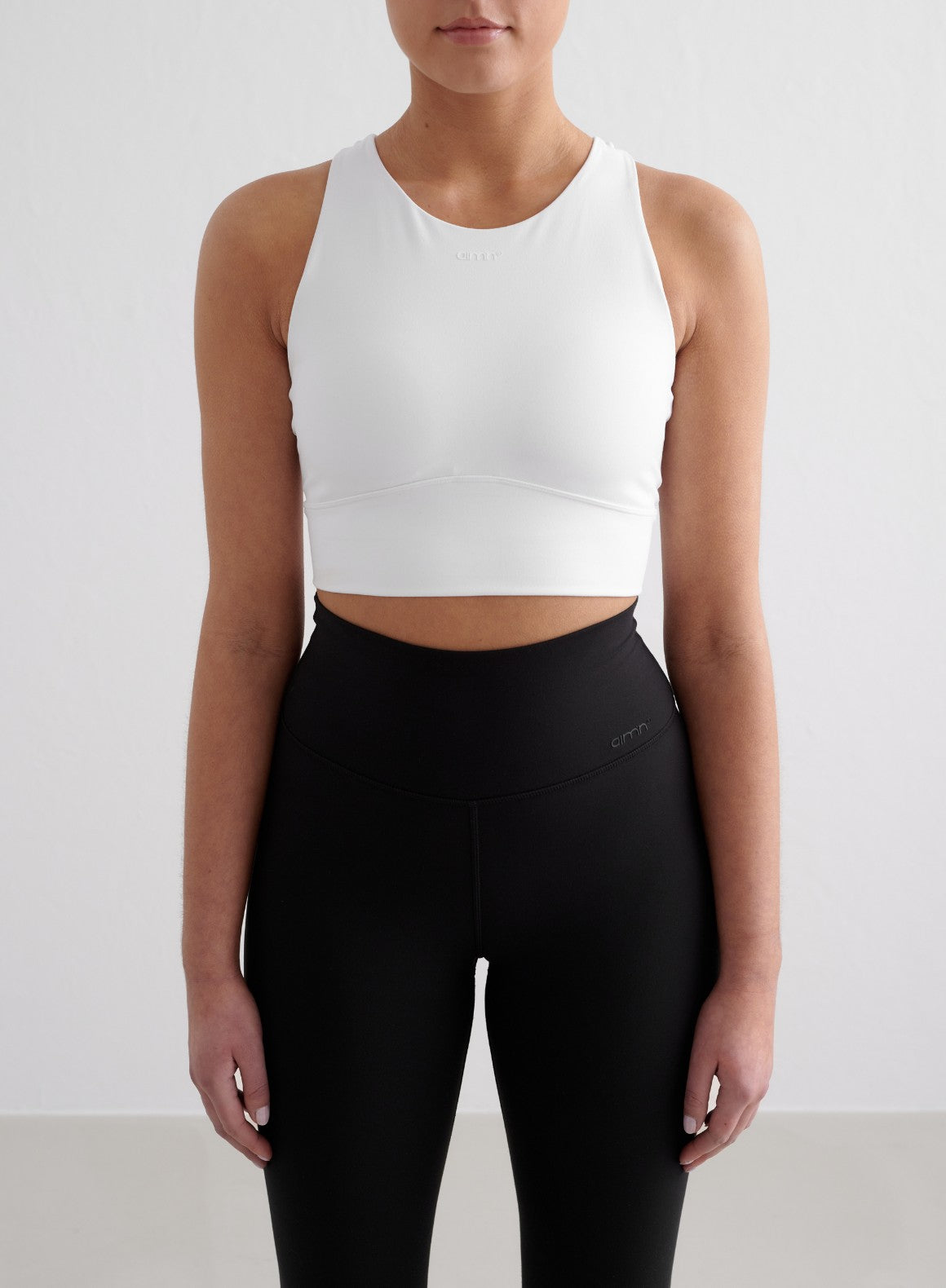 Co Activewear - White Sense Sports Bra third image