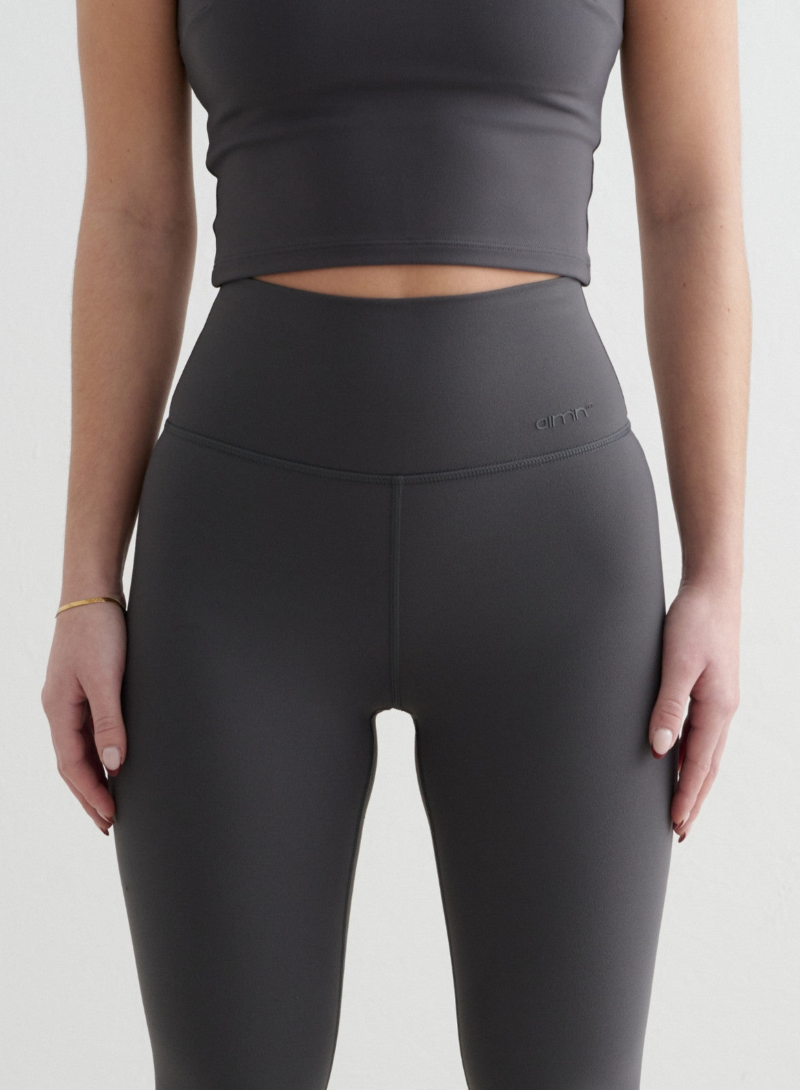 Co Activewear - Shadow Grey Sense Petite Tights fifth image