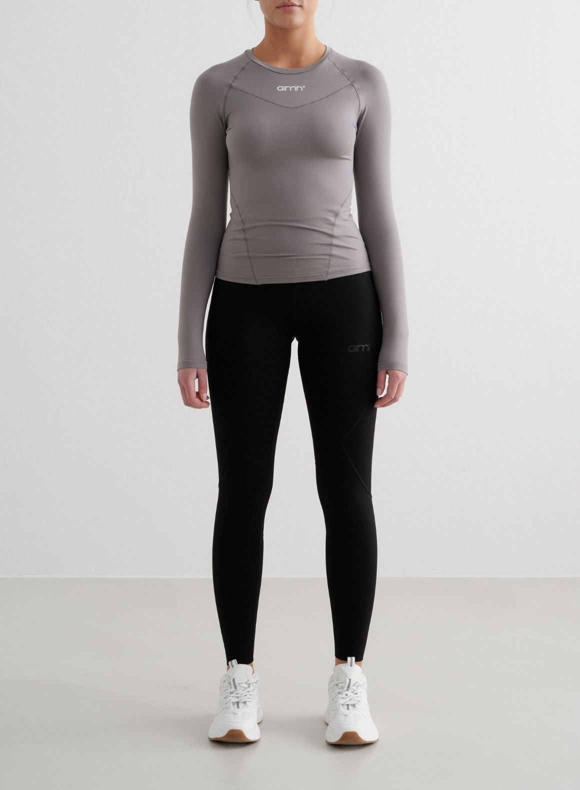 Co Activewear - Concrete Soft Basic Long Sleeve fourth image
