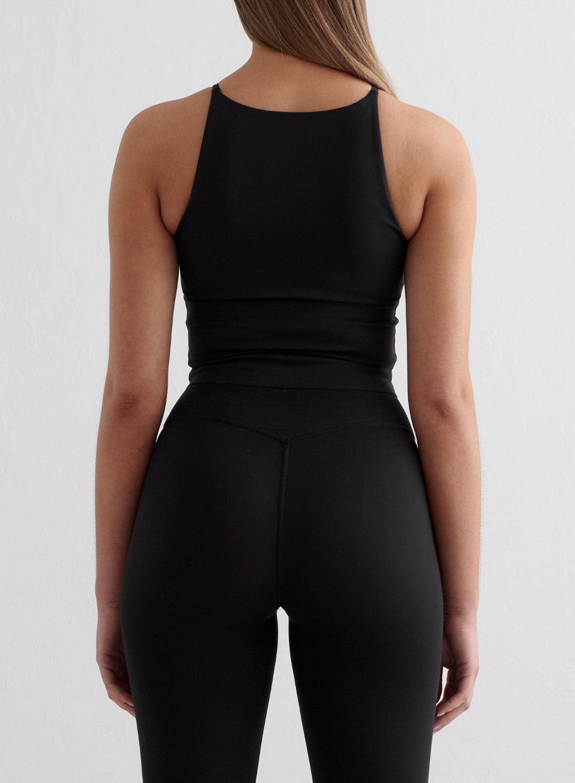 Co Activewear - Black Sense Halter Bralette third image