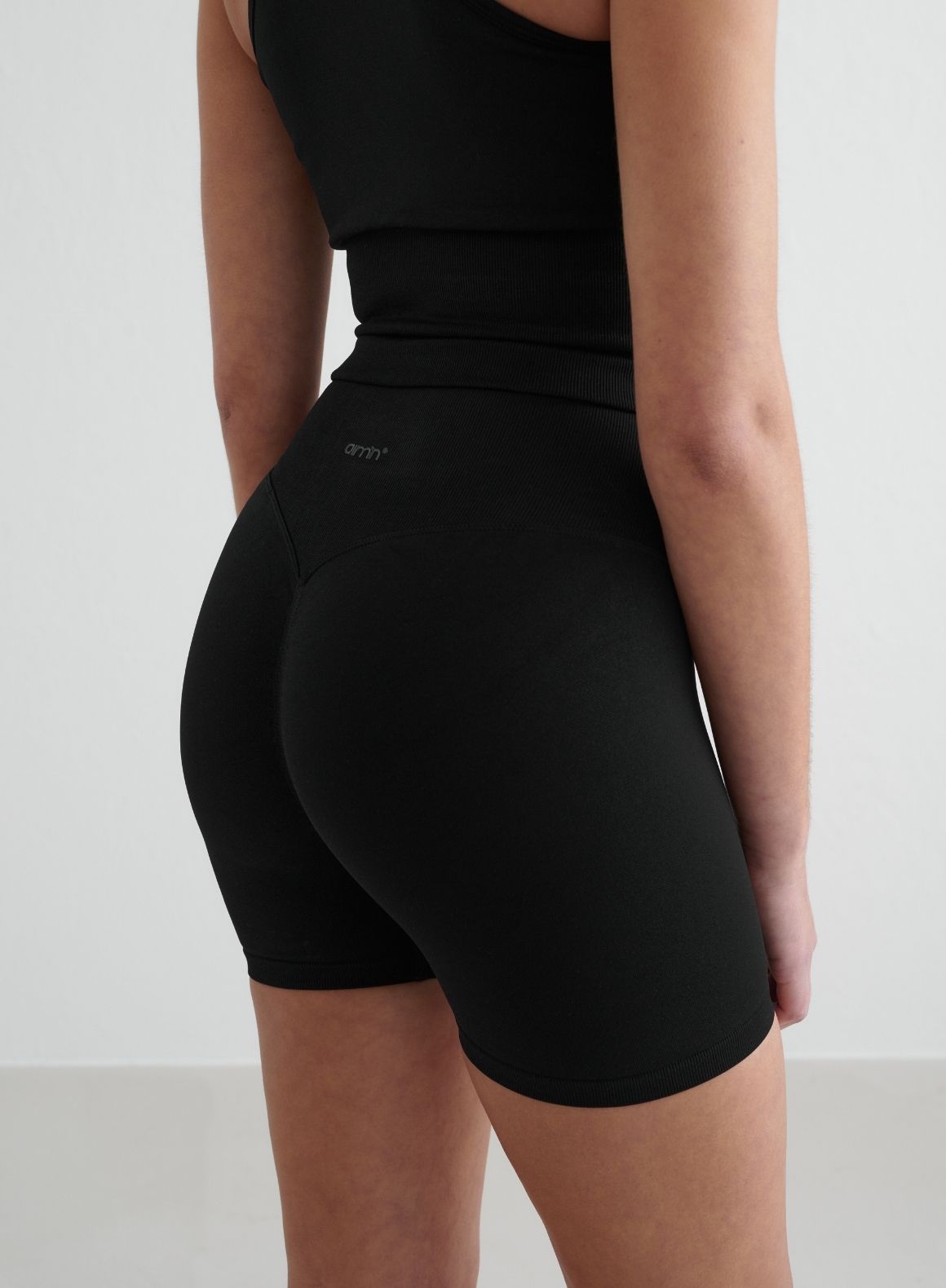 Co Activewear - Black Shape Seamless Hotpants sixth image