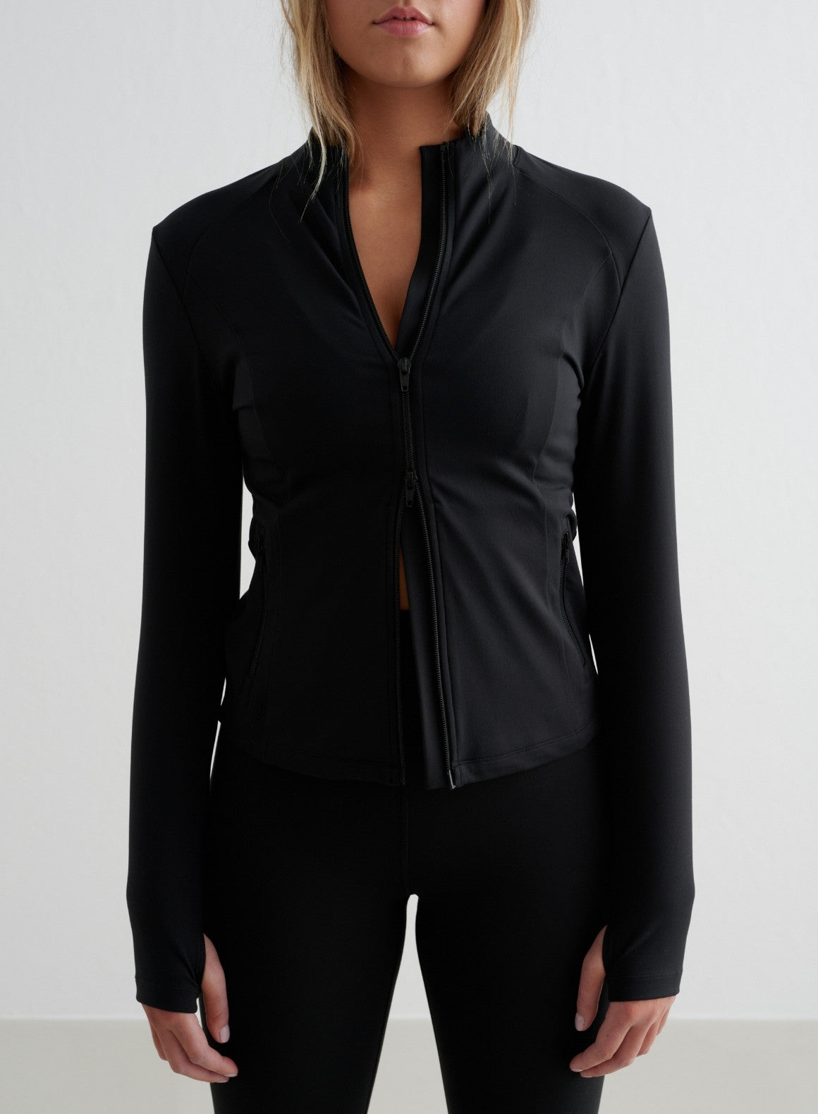 Co Activewear - Black Sense Zip Jacket secondary image