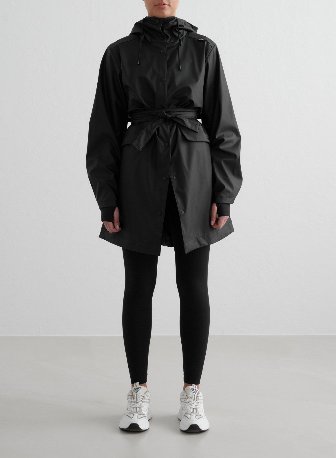 Co Activewear - Black Rain Jacket secondary image