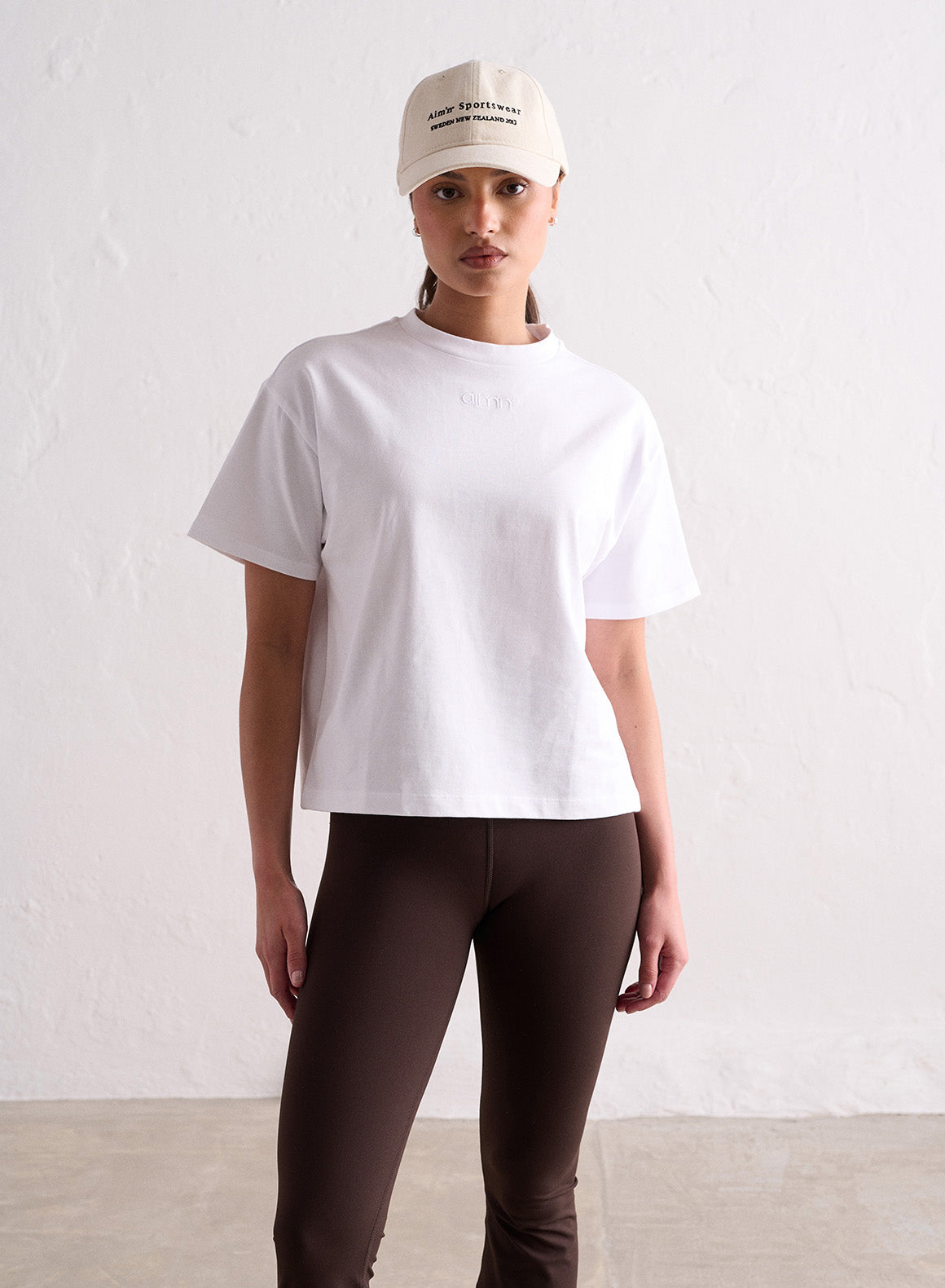 Co Activewear - White Boxy T-shirt third image
