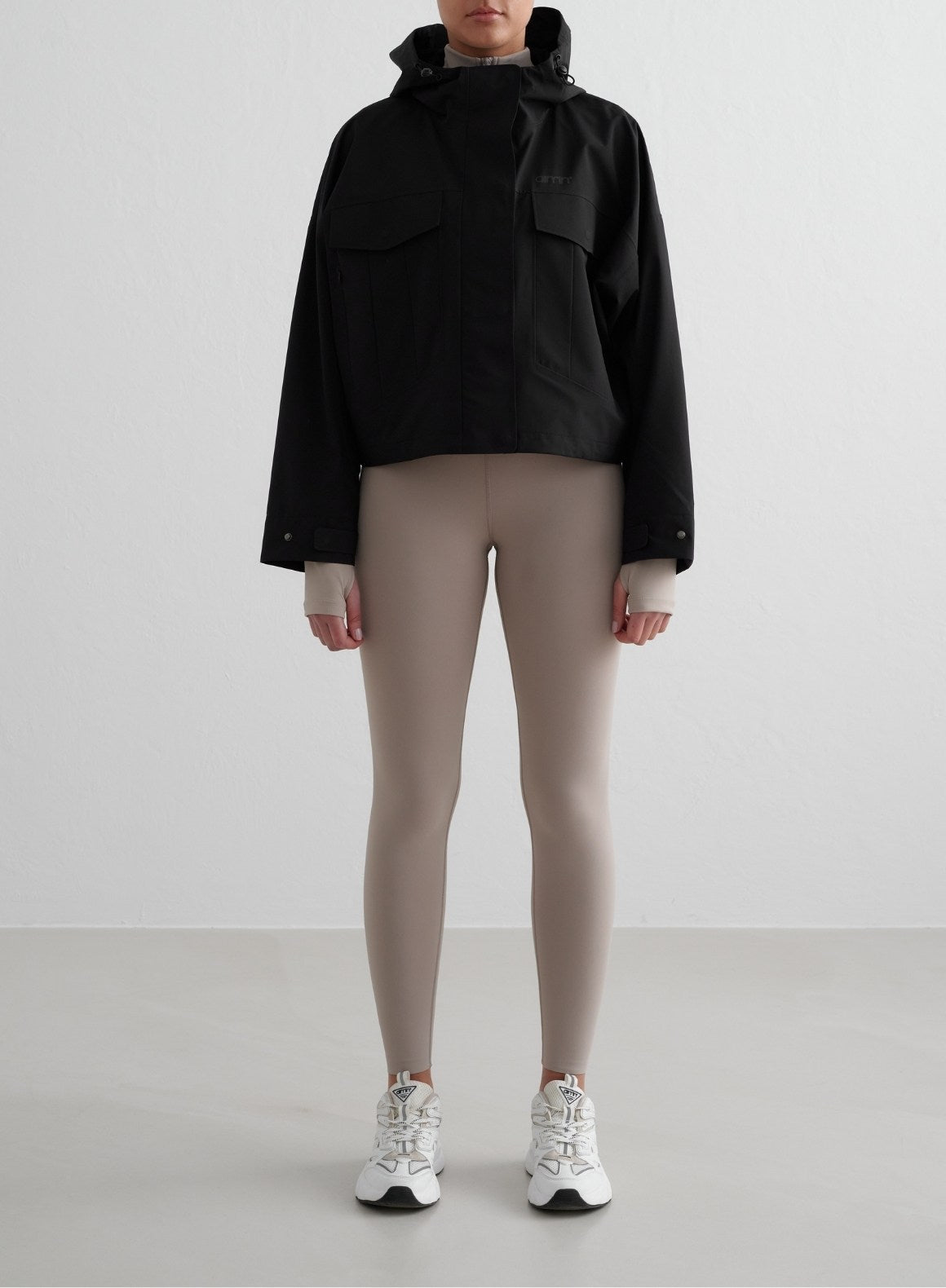 Black Waterproof Jacket AIM N AU