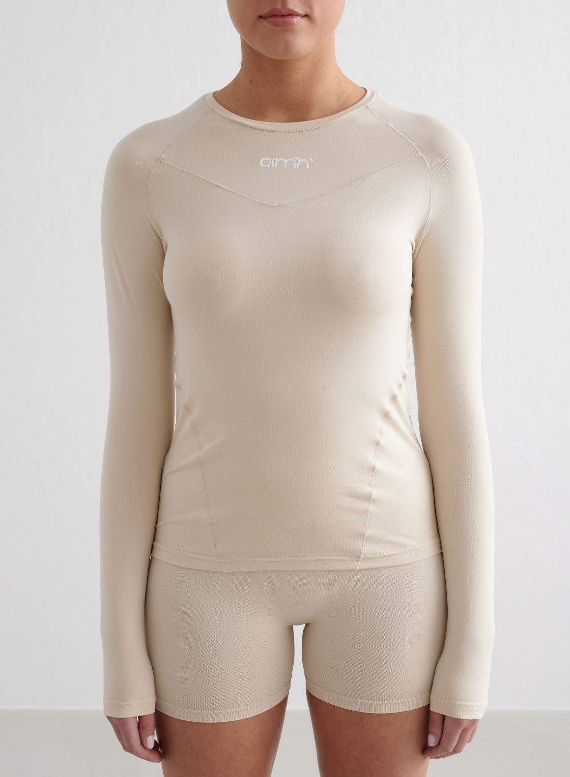Co Activewear - Café Au Lait Soft Basic Long Sleeve secondary image