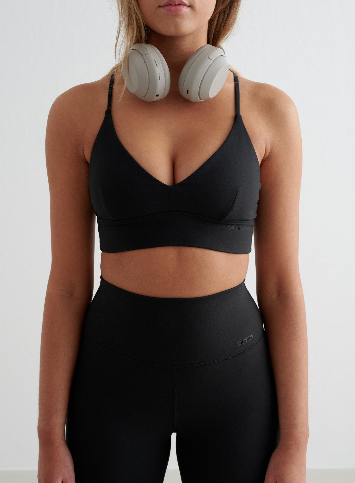 Co Activewear - Black Sense Strap Bra secondary image