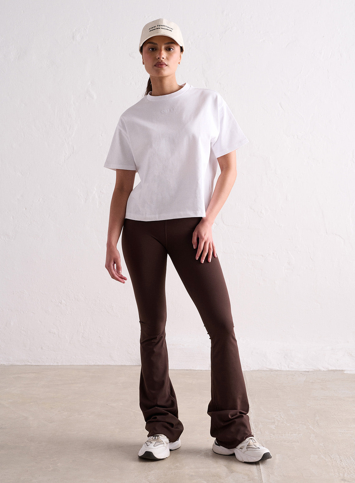 Co Activewear - White Boxy T-shirt fifth image