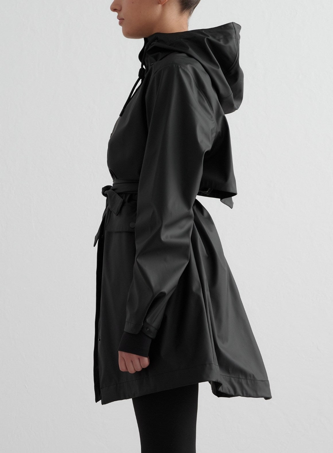 Co Activewear - Black Rain Jacket sixth image