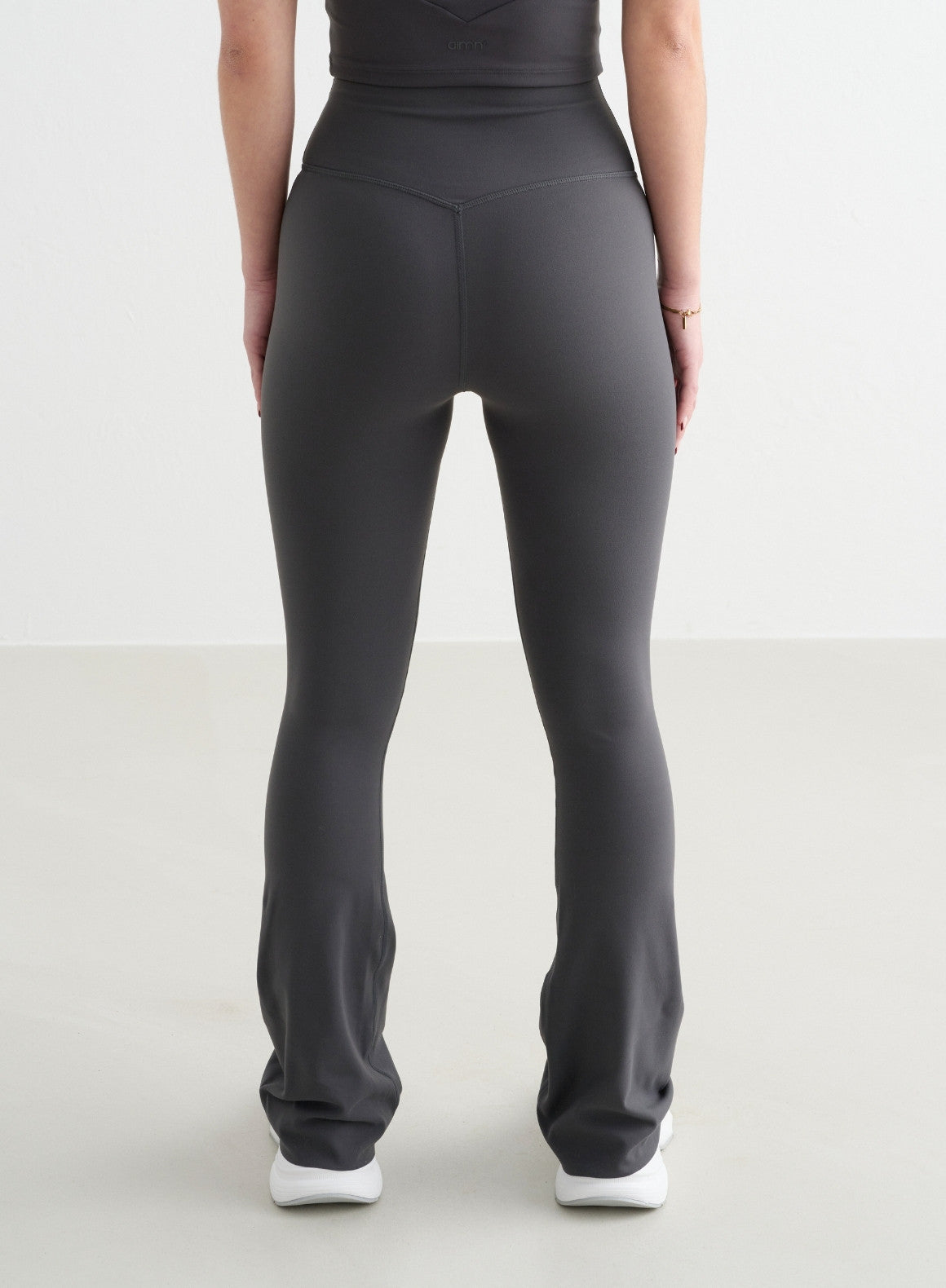 Co Activewear - Shadow Grey Sense Flare Petite Tights third image