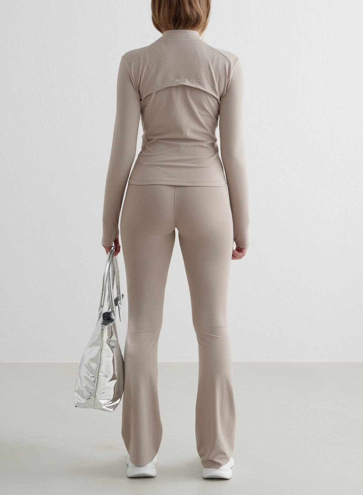 Co Activewear - Dark Clay Sense Zip Jacket fifth image