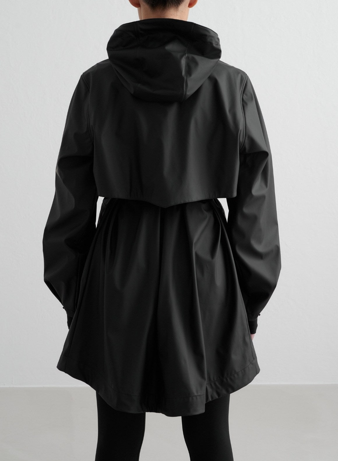 Co Activewear - Black Rain Jacket fifth image