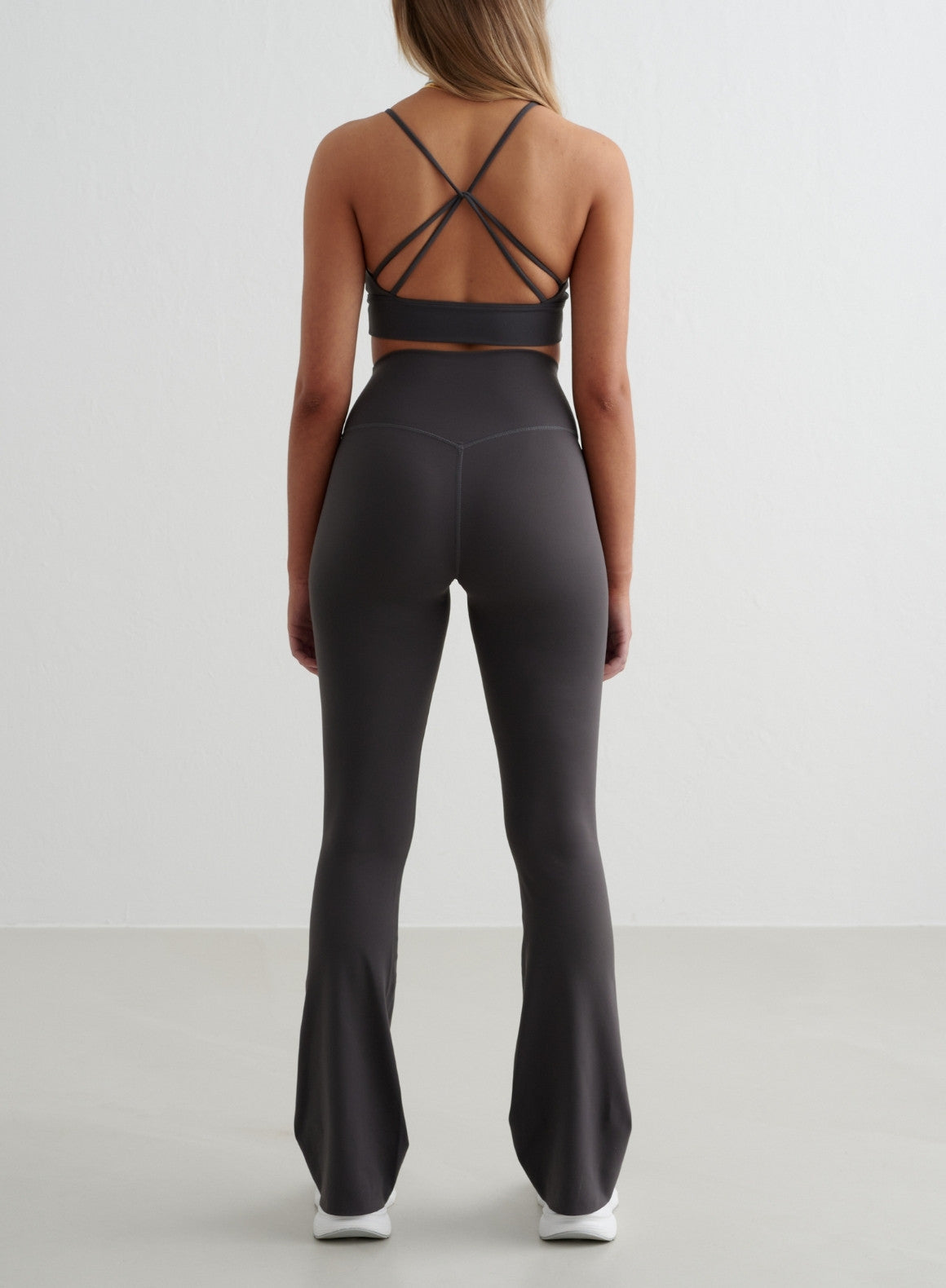 Co Activewear - Shadow Grey Sense Flare Tights secondary image