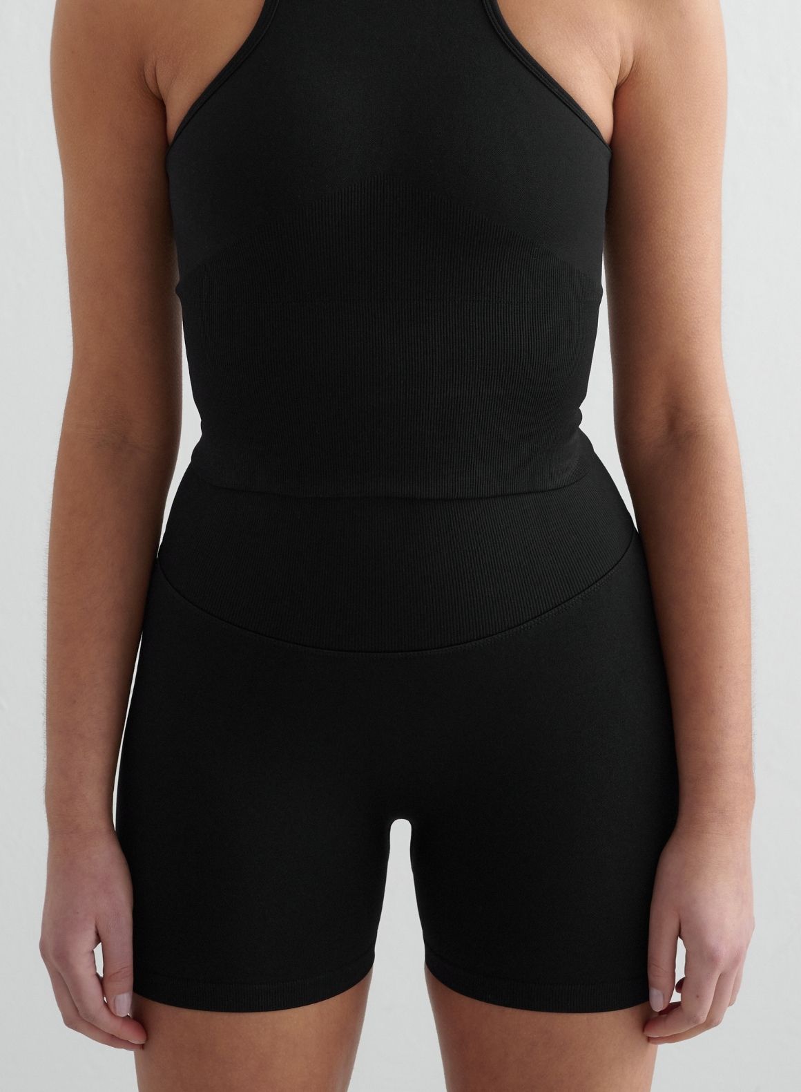 Co Activewear - Black Shape Seamless Hotpants fourth image