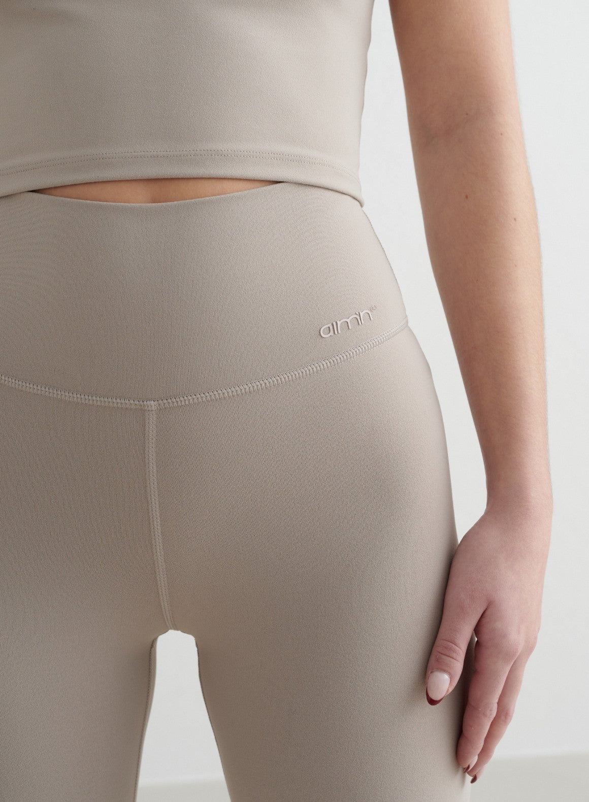 Co Activewear - Dark Clay Sense Flare Petite Tights fifth image