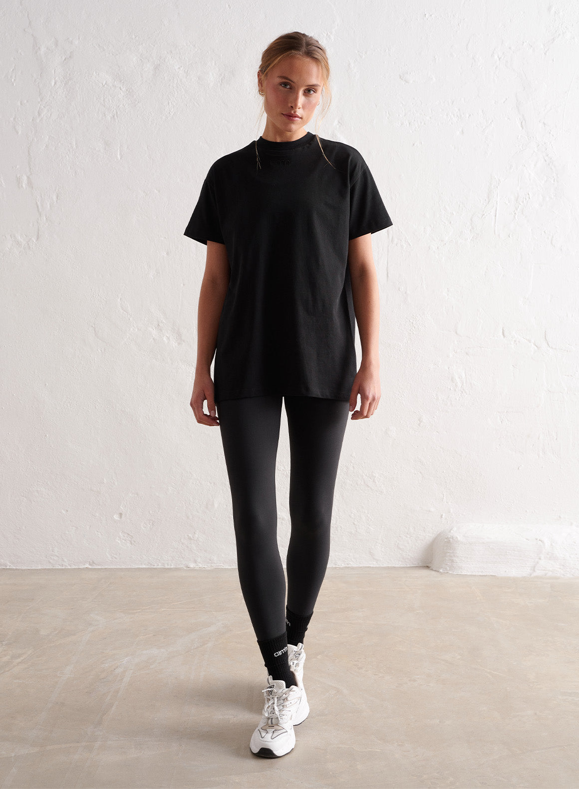 Co Activewear - Black Boyfriend T-shirt sixth image