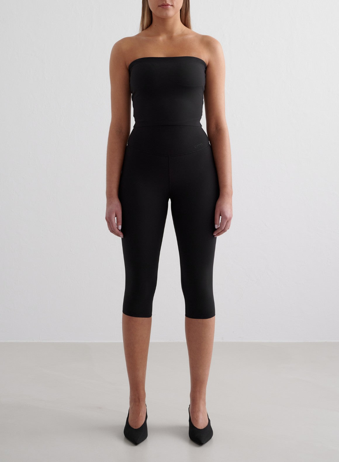 Co Activewear - Black Sense Capri Tights secondary image