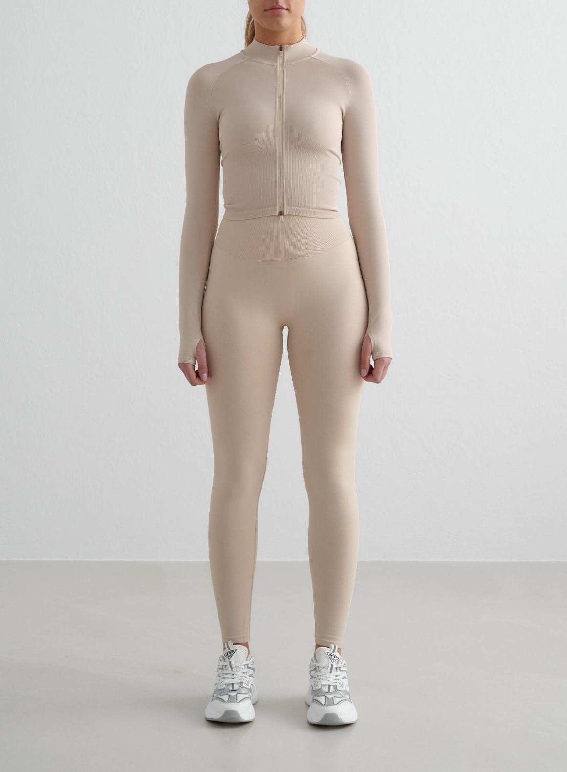 Co Activewear - Clay Shape Seamless Zip Jacket sixth image