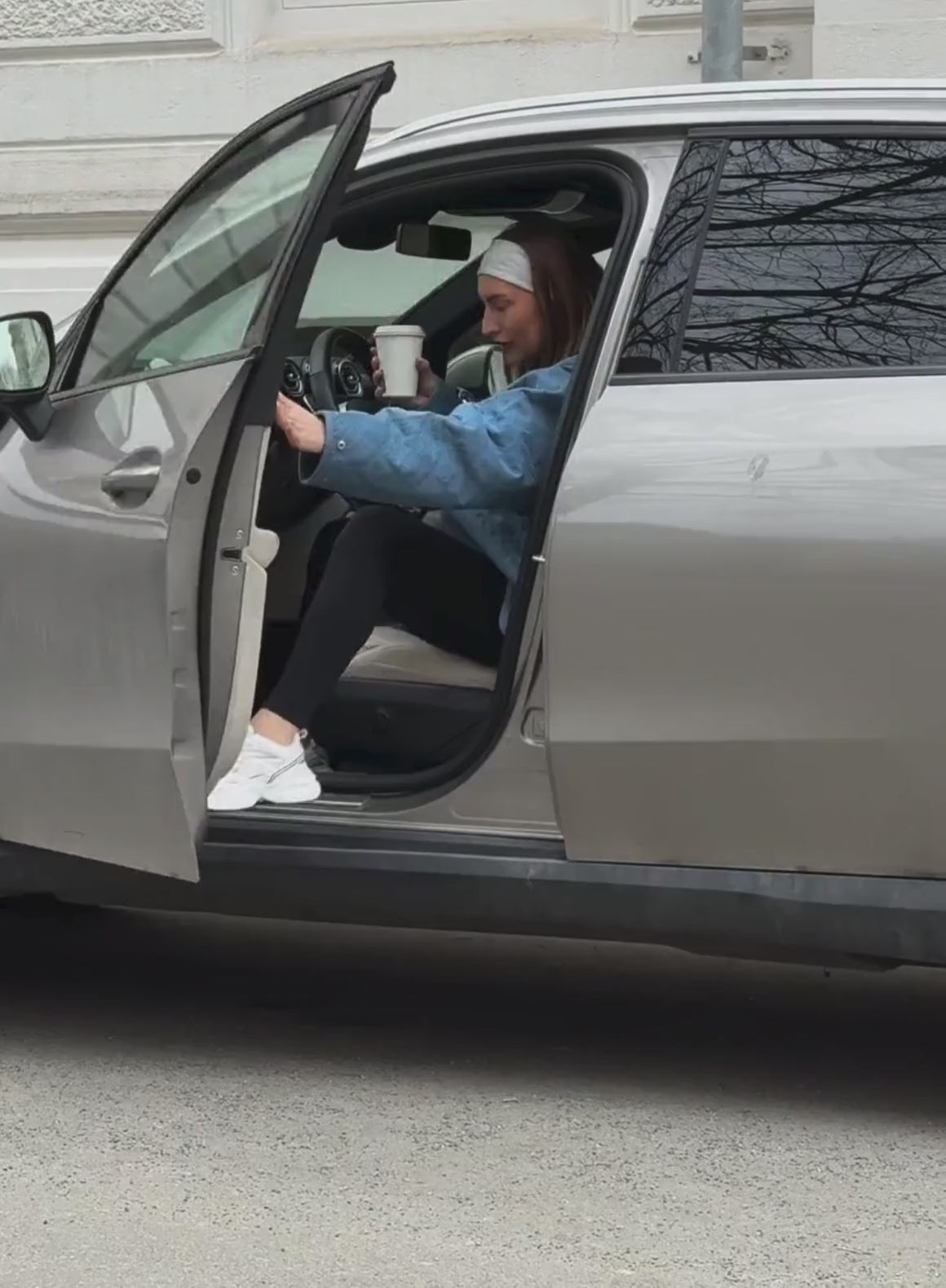 Co Activewear - Denim Quilted Jacket third image