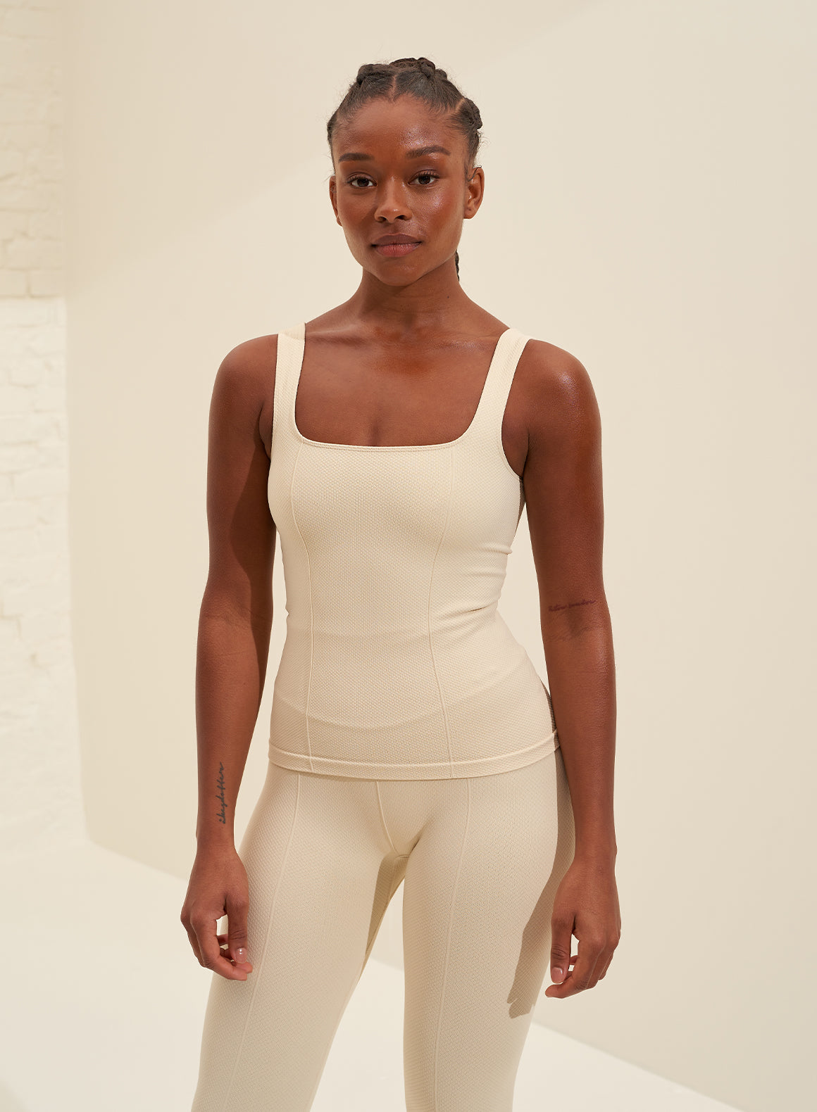 Aim'n - Luxe seamless strap singlet on Designer Wardrobe