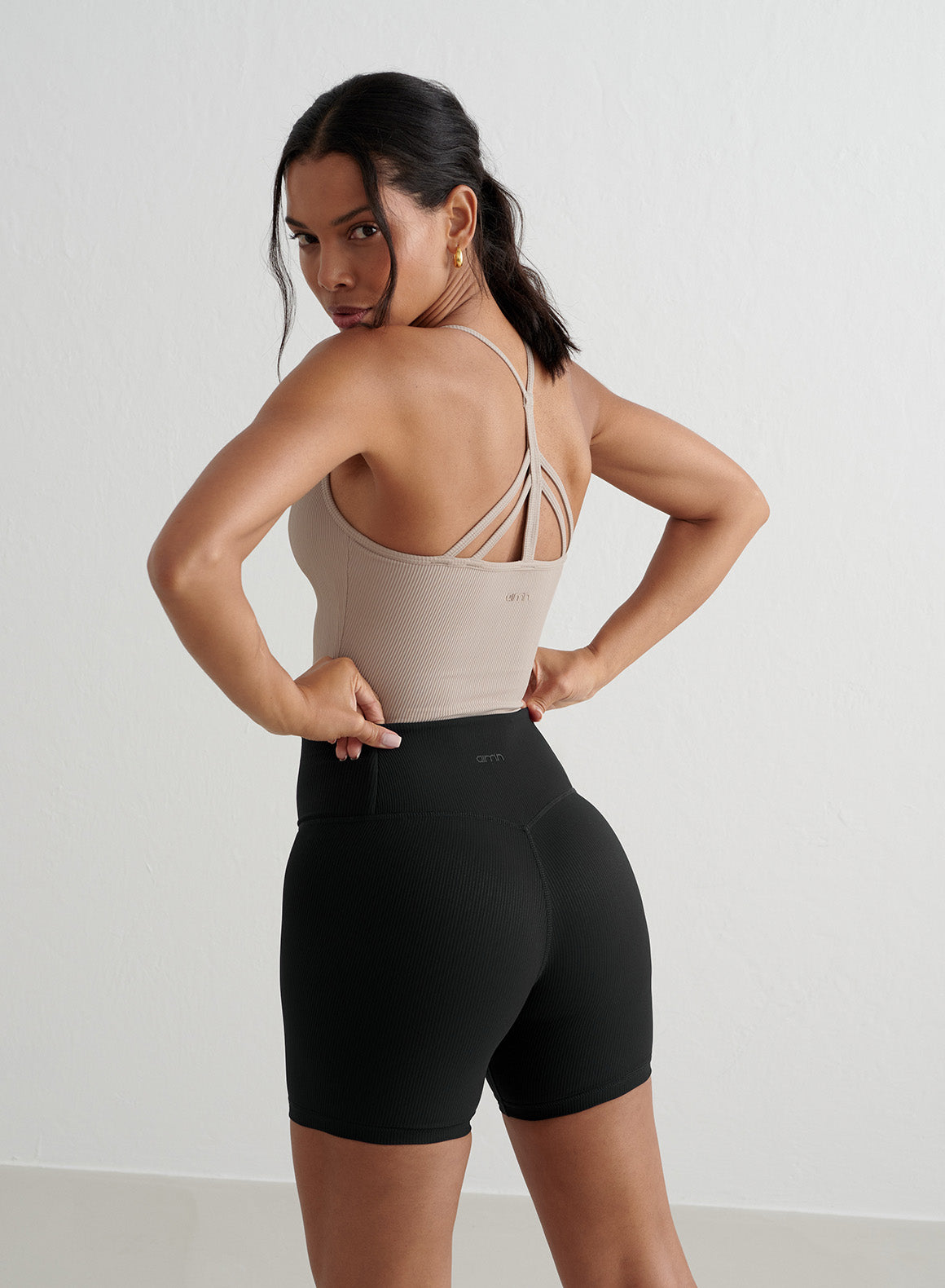 Minimal Bralette Clay & Curve Bottom