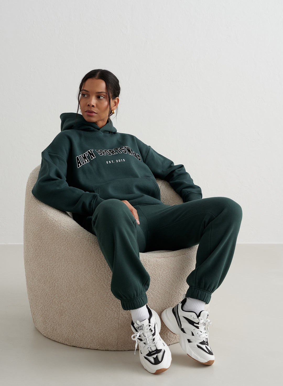 Deep Emerald Varsity Classic Sweatpants – AIM'N AU